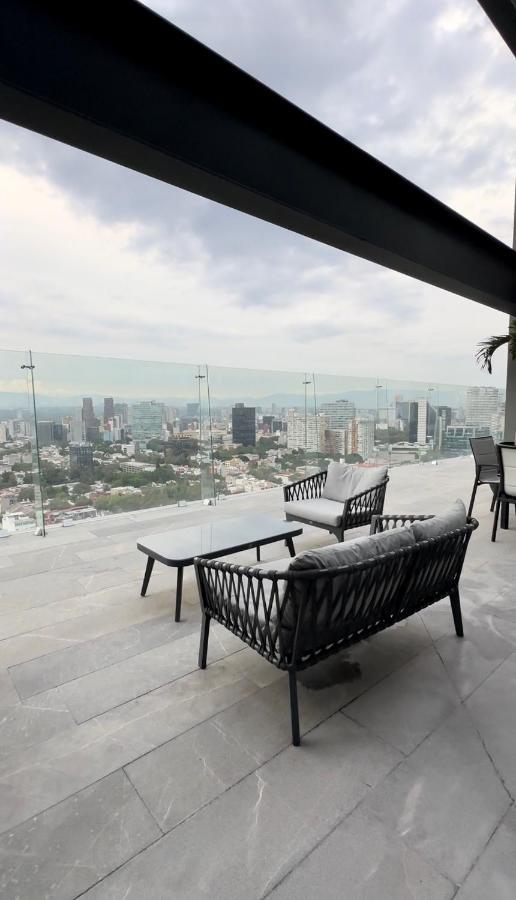 Appartement Loft Con Increible Vista Zona Polanco Condesa - Gym Y Business Center à Mexico Extérieur photo